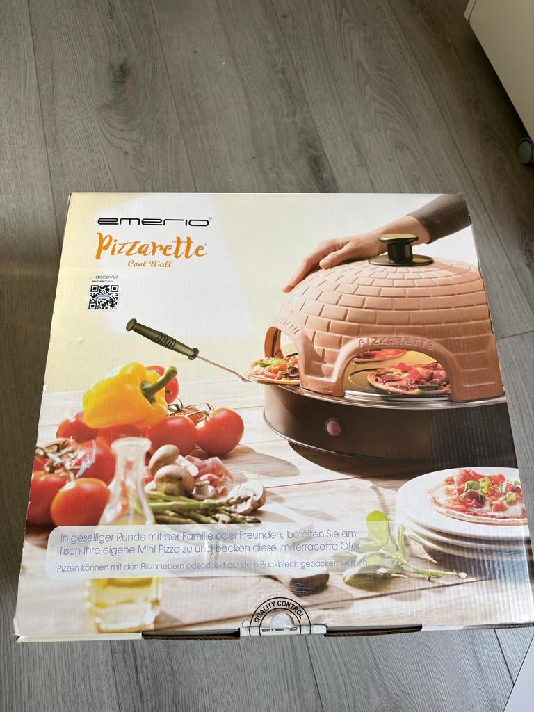 Emerio Pizzarette - Nieuw in doos - 6 personen, Ophalen, Nieuw