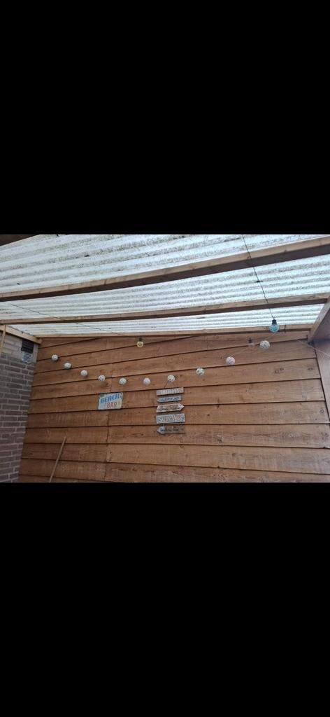 Douglas houten overkapping 600x350 cm, Tuin en Terras, Overkappingen, Ophalen