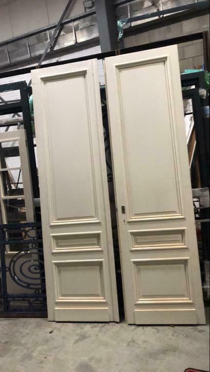 Antieke massieve ensuitedeuren of openslaande deuren, Doe-het-zelf en Verbouw, Deuren en Horren, Ophalen, La belle porte, Jurgen.hoogenboezem@gmail.com