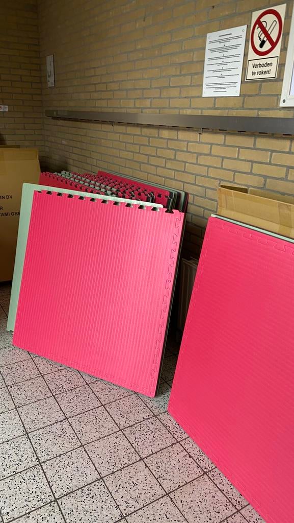 Judo puzzelnat - Nieuw 42 stuks, Ophalen, Judo, Nieuw, Vechtsportmateriaal