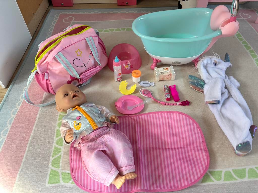 Baby Born, Ophalen, Zo goed als nieuw, Babypop