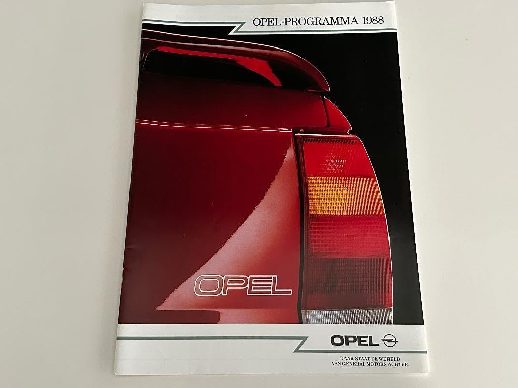 Folder Opel senator Kadett gsi Manta Corsa, Ophalen of Verzenden, Zo goed als nieuw, Opel