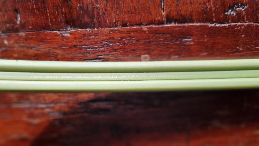 Van den Hul CS122 groen, Audio, Tv en Foto, Audiokabels en Televisiekabels, Ophalen of Verzenden, Gebruikt, 2 tot 5 meter, Luidsprekerkabel