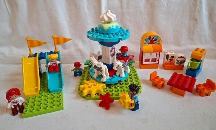 Duplo set 10841 Familie Kermis Familiekermis, Ophalen of Verzenden, Zo goed als nieuw, Complete set, Duplo