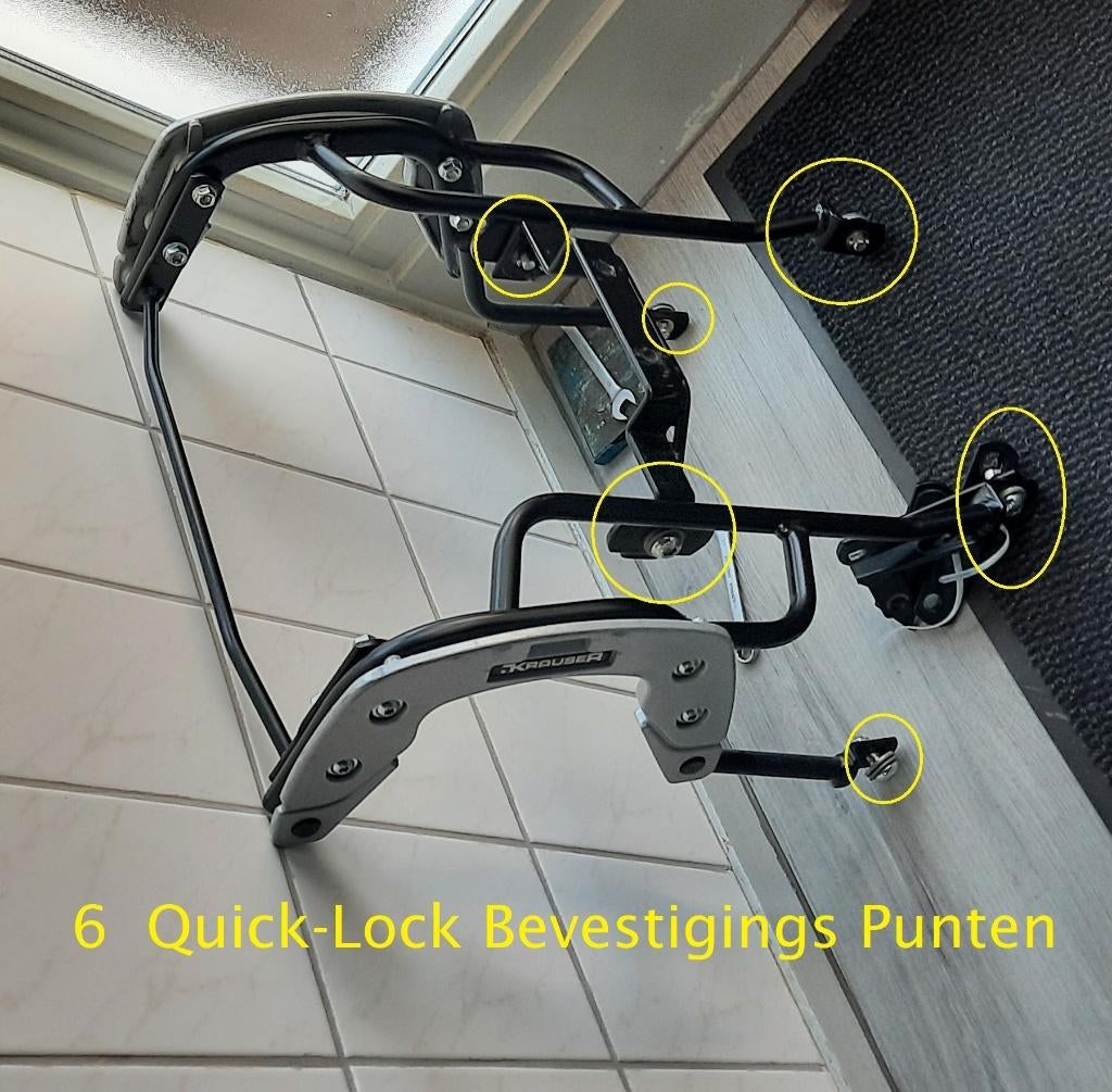 yamaha fazer 1000 Zijkoffer rack, Ophalen, Gebruikt