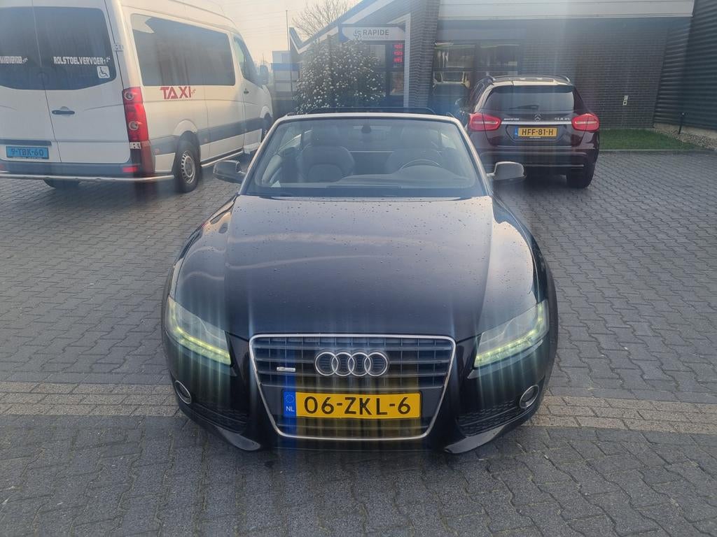 Audi A5 Cabrio S-Line 2.7tdi 2011 B&O AUDIO, Euro 5, Zwart, Cabriolet, Zwart