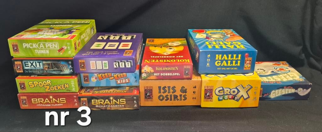 12 stuks diverse 999 spellen ---> check de lijst nr 3, Ophalen of Verzenden, Gebruikt