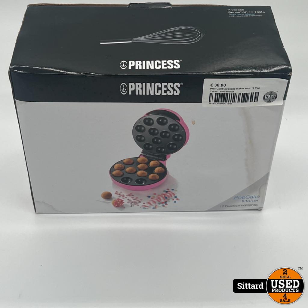 PRINCESS popcake maker voor 12 Pop Cakes - met doosje, Ophalen of Verzenden, Nieuw