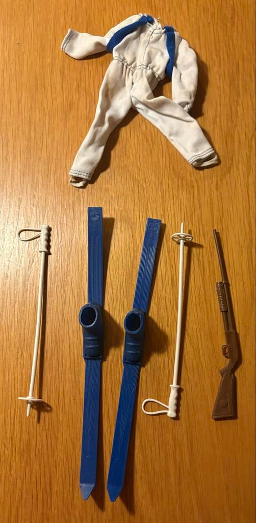 Big Jim Ski Outfit - Vintage skipak big jim actiefiguur pop
