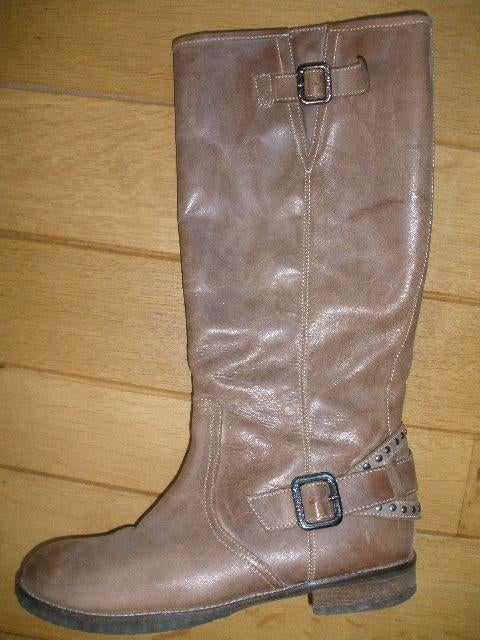 DANIEL HECHTER laarzen bruin maat 41, Kleding | Dames, Schoenen, Zo goed als nieuw, Hoge laarzen, Bruin, Ophalen of Verzenden