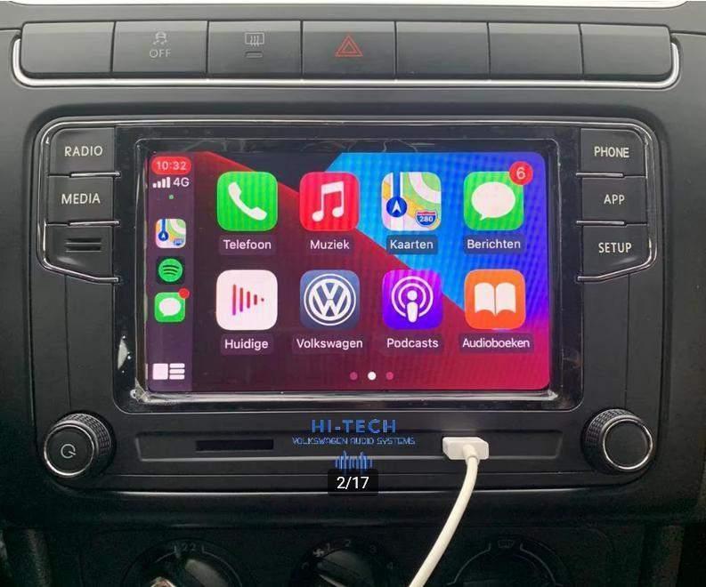 RCD360 - Apple Carplay en Android Auto + GRATIS MONTAGE, Auto diversen, Autoradio's, Nieuw, Ophalen of Verzenden
