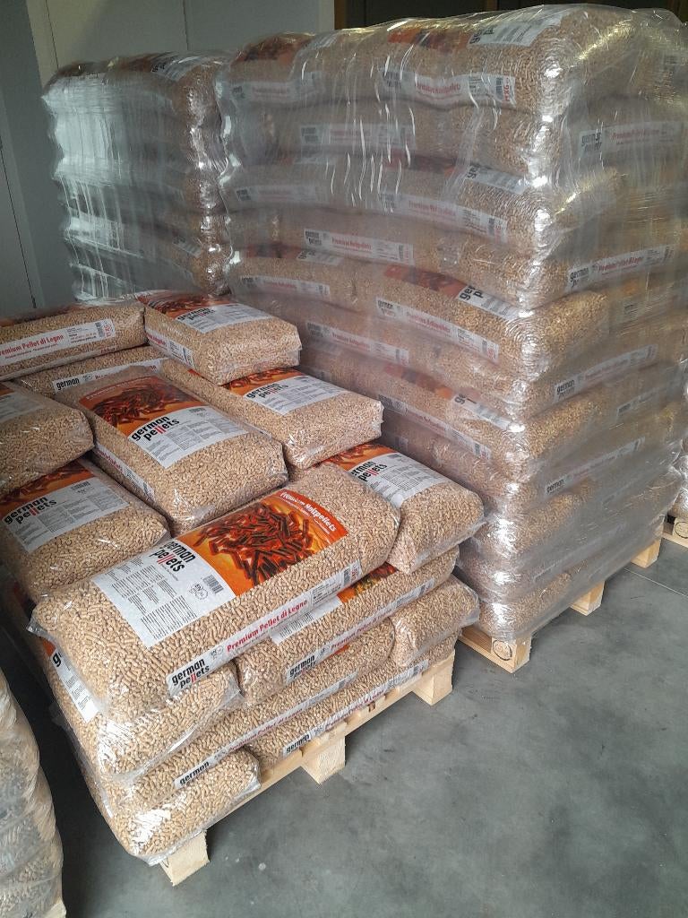 German pellets, houtpellets voor Uw pelletkachel, Minder dan 3 m³, Ophalen, Overige houtsoorten, Blokken
