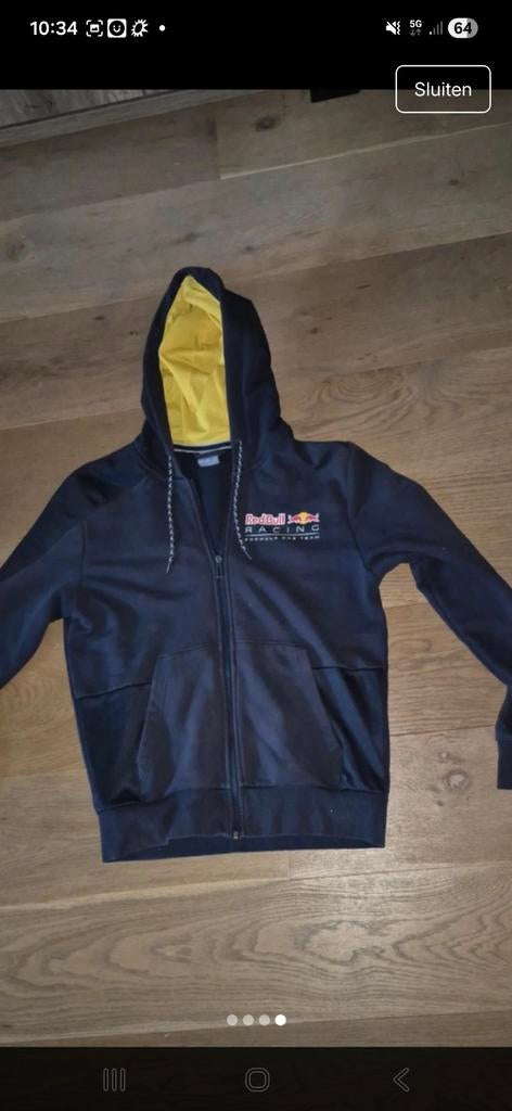 Redbull racing Puma vest mt S, Ophalen of Verzenden, Zo goed als nieuw, Maat 52/54 (L), Blauw