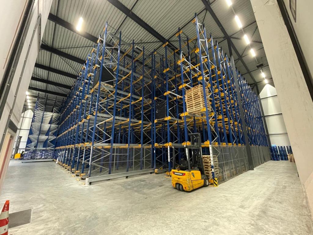 Shuttle stelling, UPC Stelling, Inrijstelling, Jungheinrich, Zakelijke goederen, Kantoor en Winkelinrichting | Magazijn, Stelling en Opslag