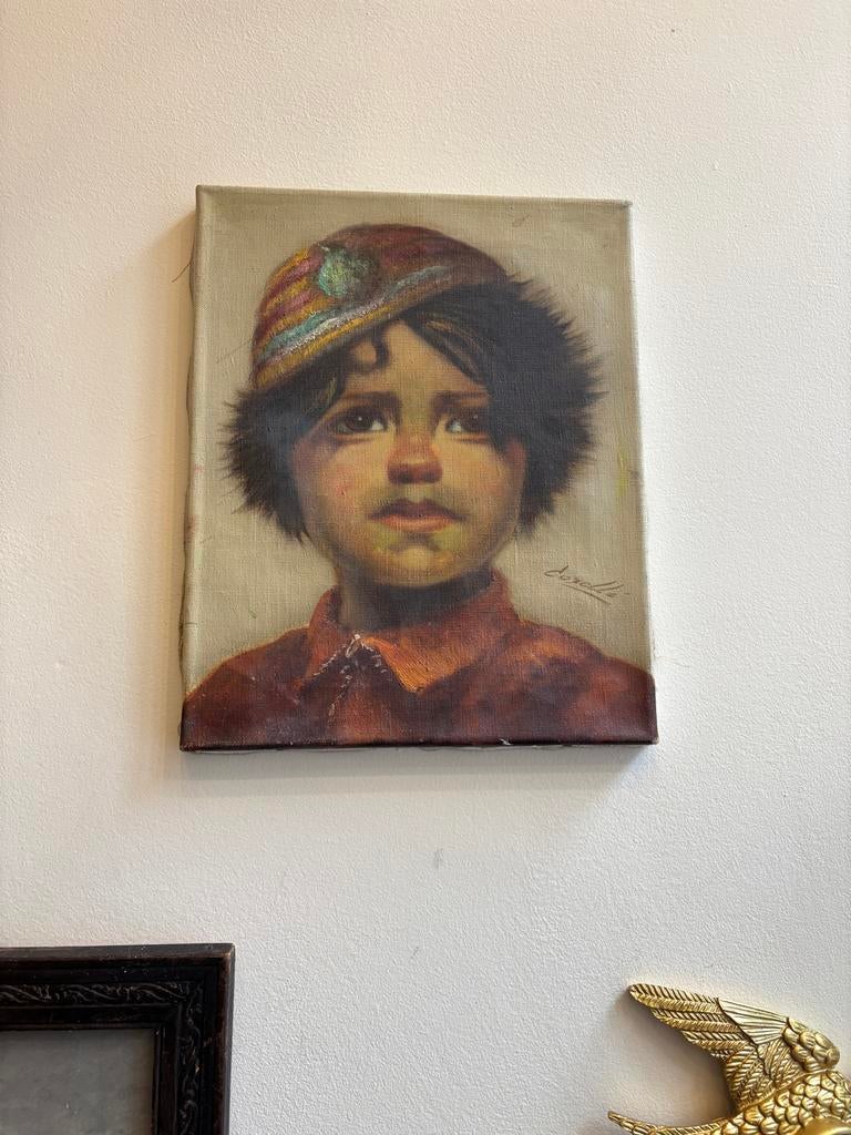 Jeanne van Hall - Portret van Arabella, Antiek en Kunst, Kunst | Schilderijen | Klassiek, Ophalen of Verzenden