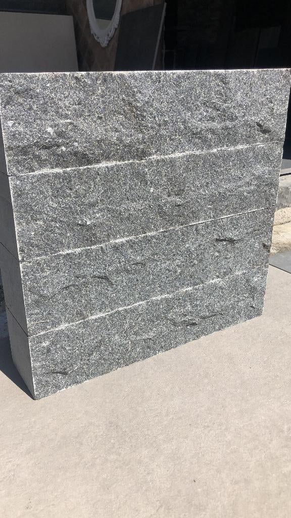 stapelblok kleurvast graniet 12x12x50 10x10x40 borderstenen, Biels, Nieuw, Ophalen of Verzenden, Natuursteen