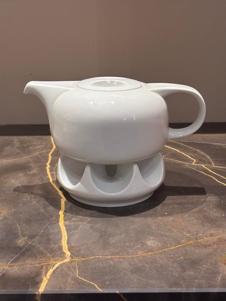 Design theepot met theelichthouder Arzberg Duitsland, Overige typen, Ophalen of Verzenden, Zo goed als nieuw, Overige stijlen