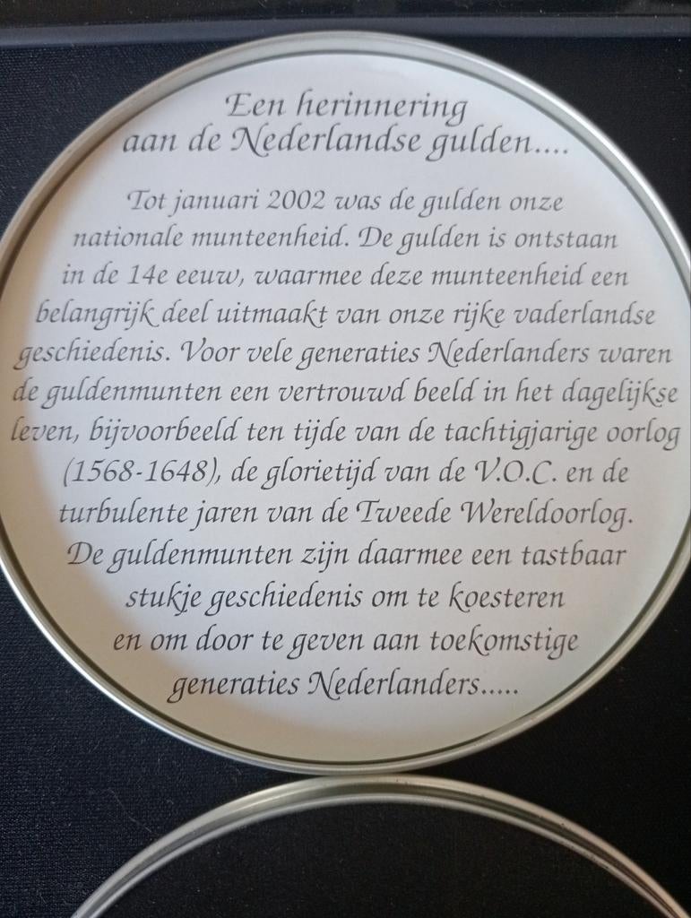 Herdenkings gulden setje, Ophalen of Verzenden
