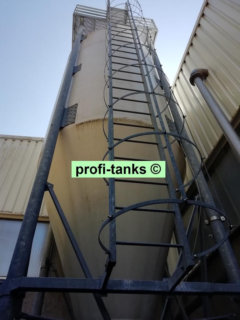 P285 polyester silo 31000 L zout silo met onderstel GFK silo, 150 liter of meer, Ophalen, Gebruikt, Kunststof