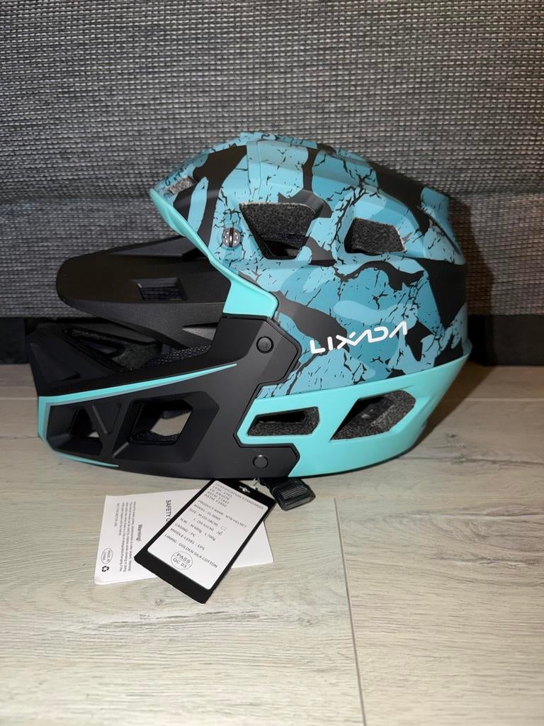 Lixada fullface MTB / downhill helm – NIEUW met labels, Fietsen en Brommers, Fietsaccessoires | Fietshelmen, Ophalen of Verzenden