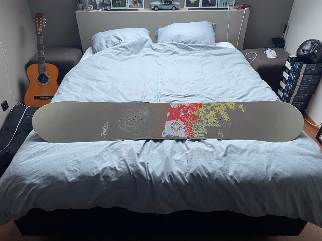 Burton Feather Snowboard 154cm, Ophalen, Gebruikt, Board