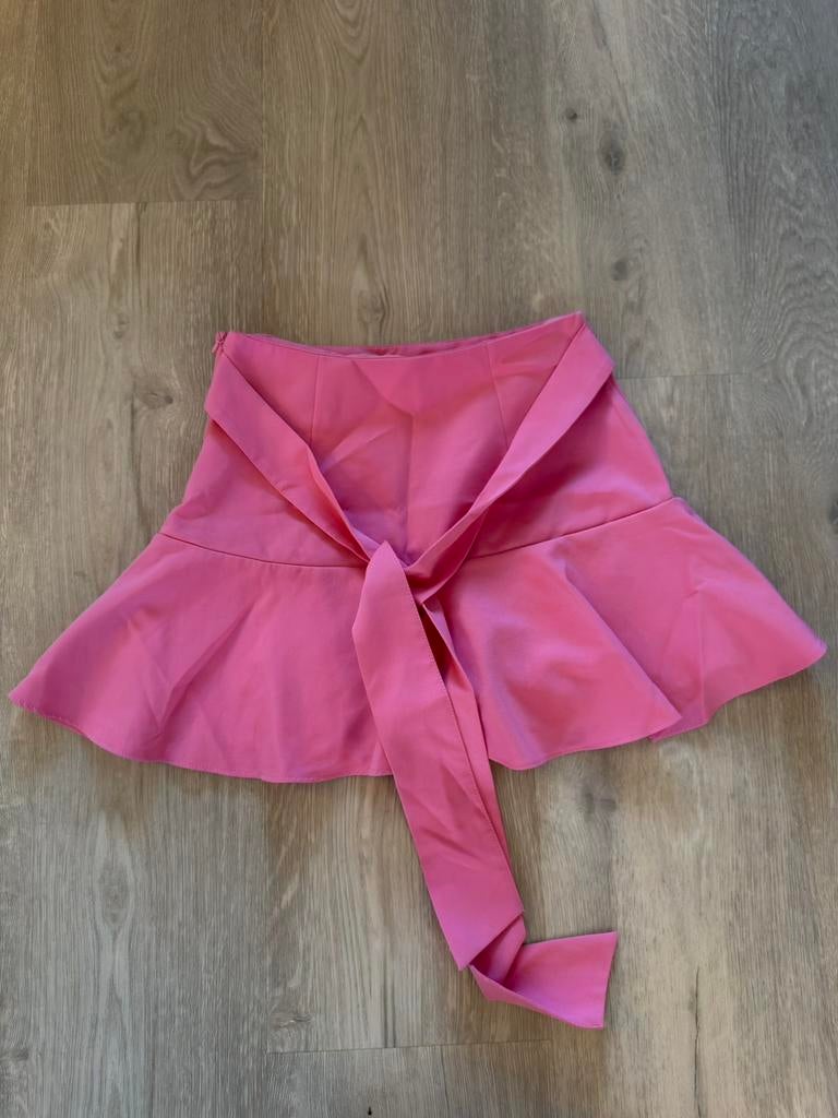 Zara broekrok met strik maat S, Zara, Ophalen of Verzenden, Zo goed als nieuw, Roze