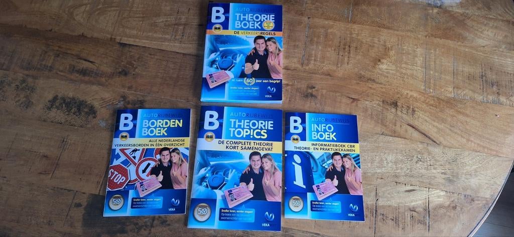 Theorieboeken auto, Ophalen of Verzenden, Zo goed als nieuw, Algemeen