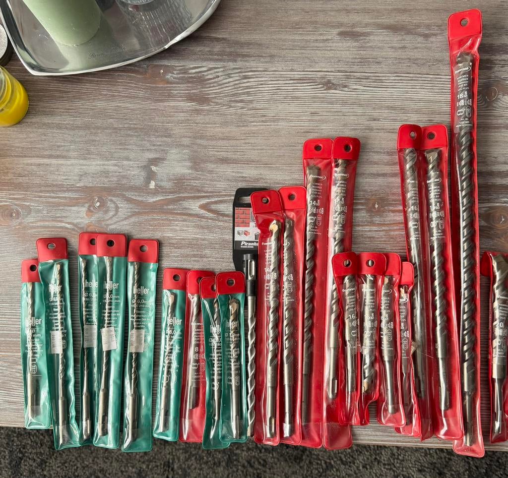 SDS plus Boren voor Boorhamermachines, Doe-het-zelf en Verbouw, Gereedschap | Boormachines, Nieuw, Boor- en/of Breekhamer, Ophalen of Verzenden