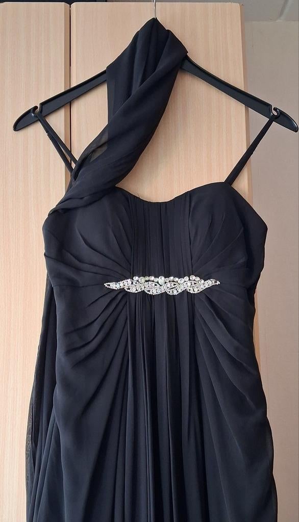 Gala / avond jurk zwart maat 36, Kleding | Dames, Ophalen, Galajurk, Zwart, Zo goed als nieuw