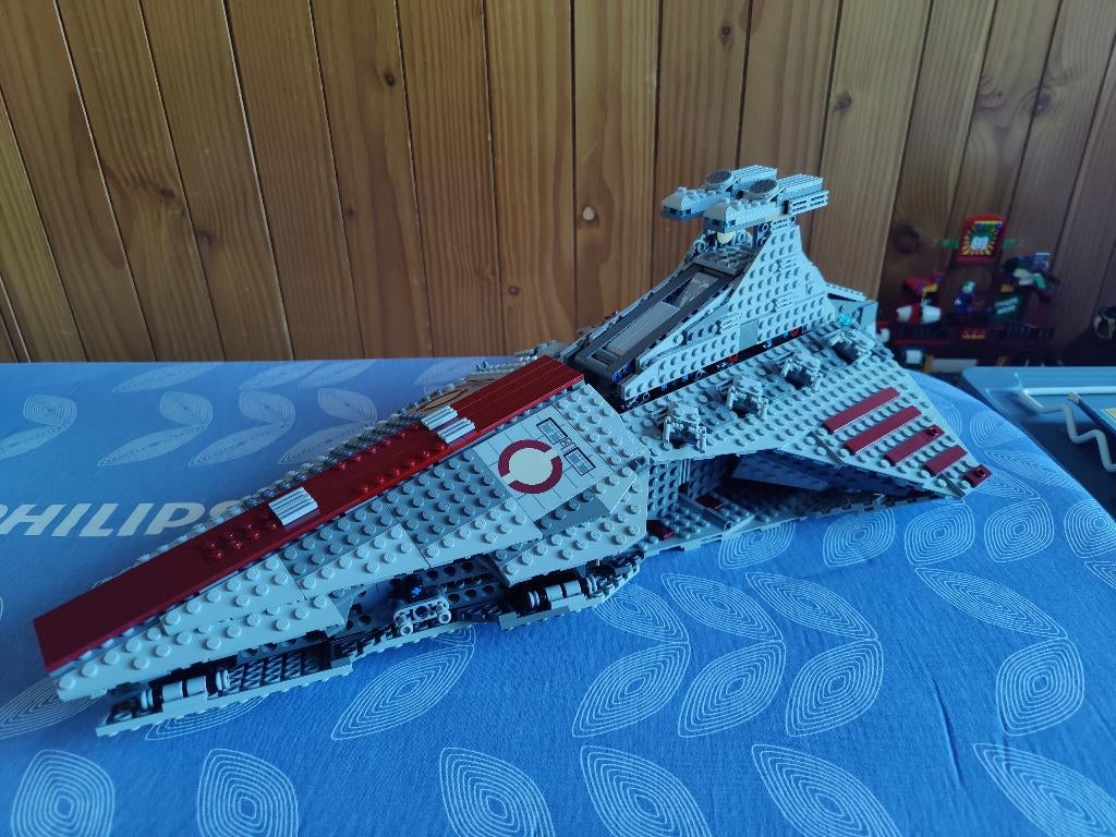 Lego 8039 - Star Wars Venator class Republic Attack Cruiser, Ophalen, Gebruikt, Complete set, Lego