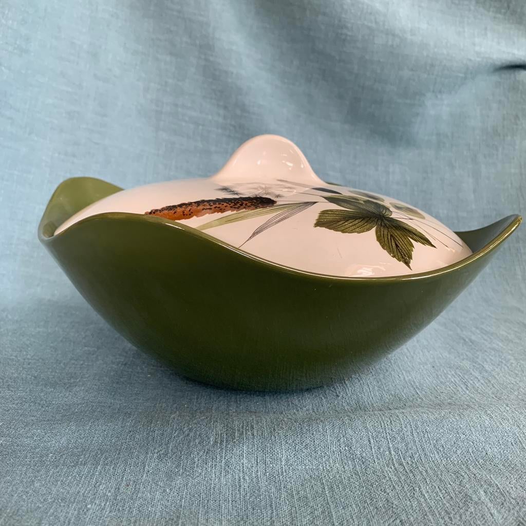 Vintage midwinter stylecraft terrine met deksel riverside, Antiek en Kunst, Antiek | Schalen, Ophalen of Verzenden