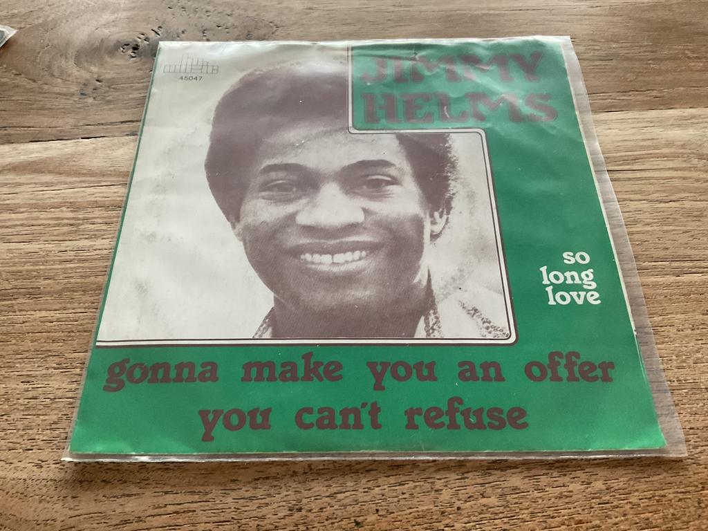 Jimmy Helms, Gonna make you an offer you can’t refuse, Cd's en Dvd's, Ophalen of Verzenden, 7 inch, Single