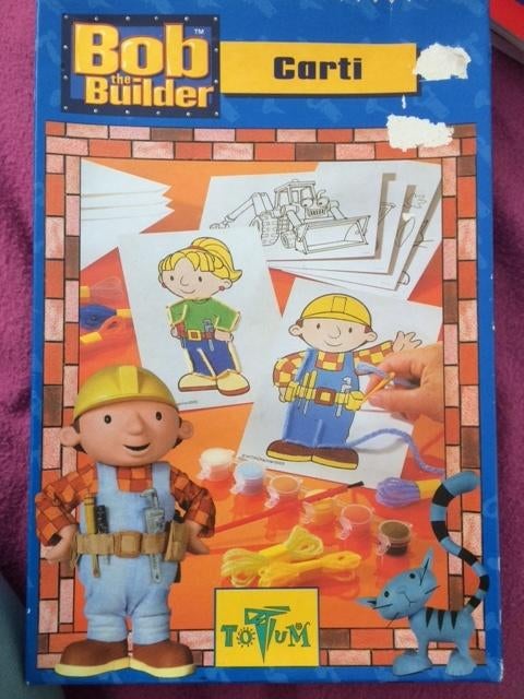 Bob de Bouwer kaarten maken borduren verfen kleuren, Kinderen en Baby's, Speelgoed | Educatief en Creatief, Ophalen of Verzenden