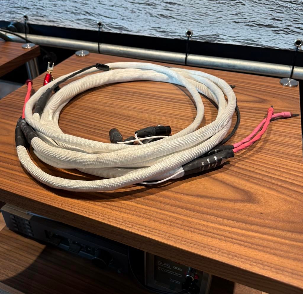 Heavens Gate Audio luidsprekerkabel 2x180cm, Ophalen of Verzenden, Gebruikt, Minder dan 2 meter, Luidsprekerkabel