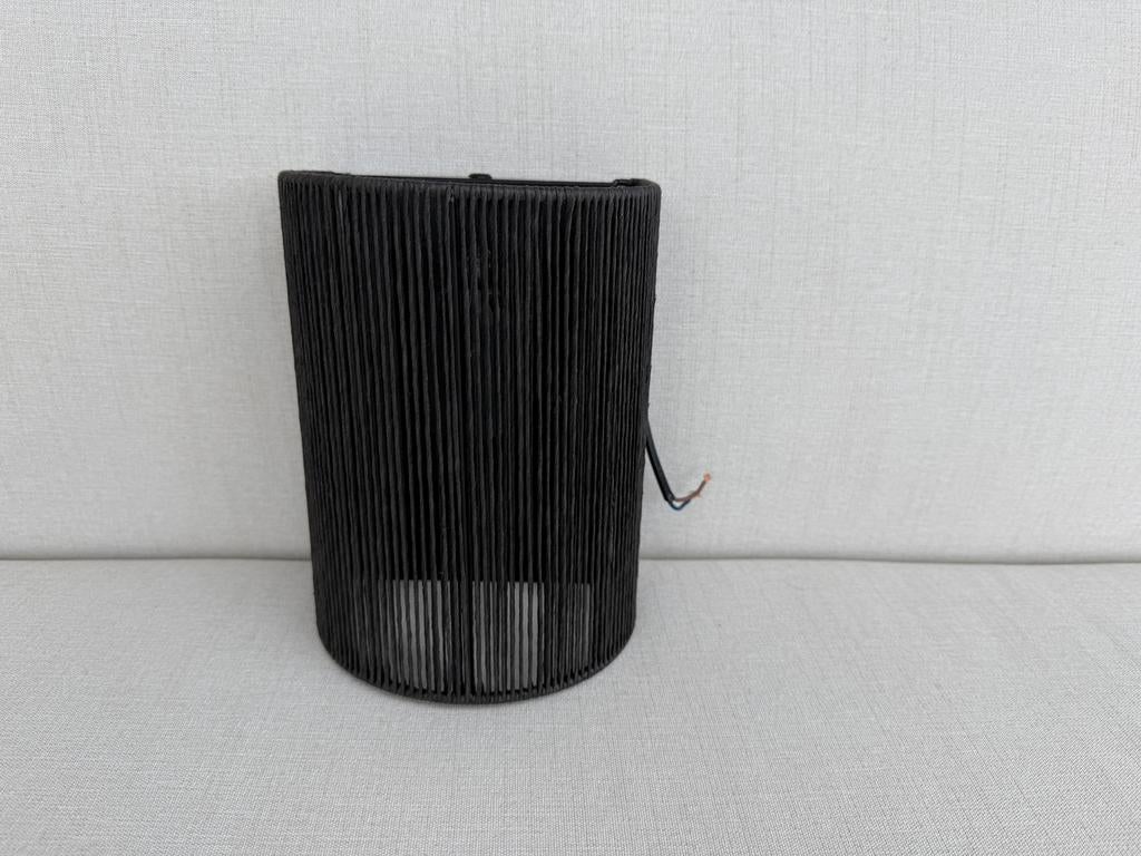 Zwarte wandlamp!, Ophalen, Zo goed als nieuw