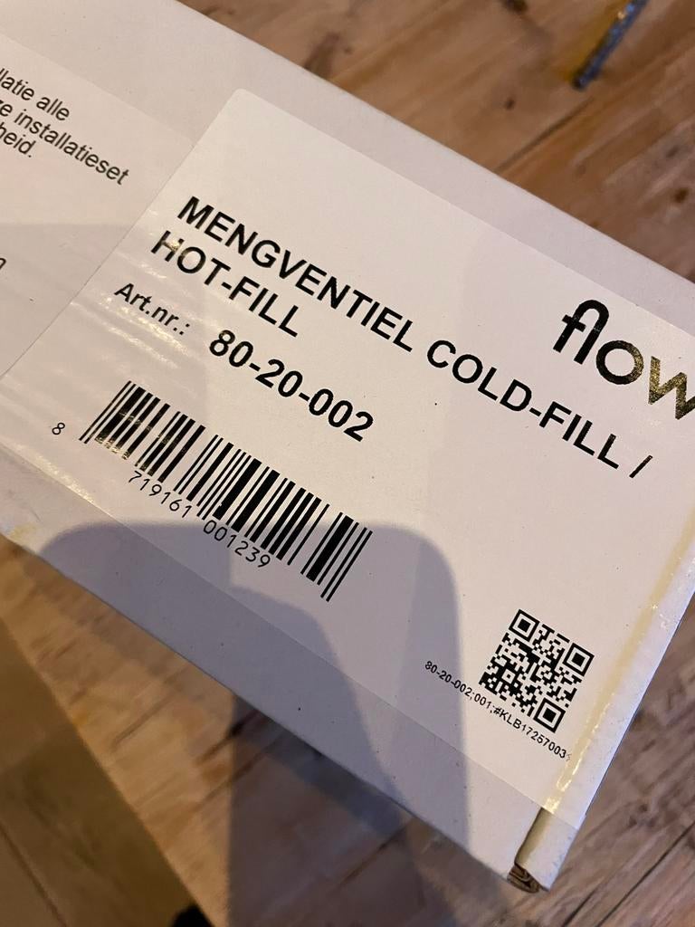 Floww mengventiel, Nieuw, Minder dan 100 cm, 25 tot 50 cm, 50 tot 100 cm