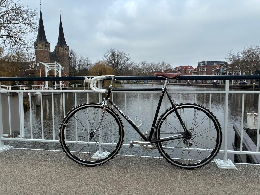 Racefiets Conway Vintage (jaren ‘90), Minder dan 10 versnellingen, Staal, Heren, 53 tot 57 cm