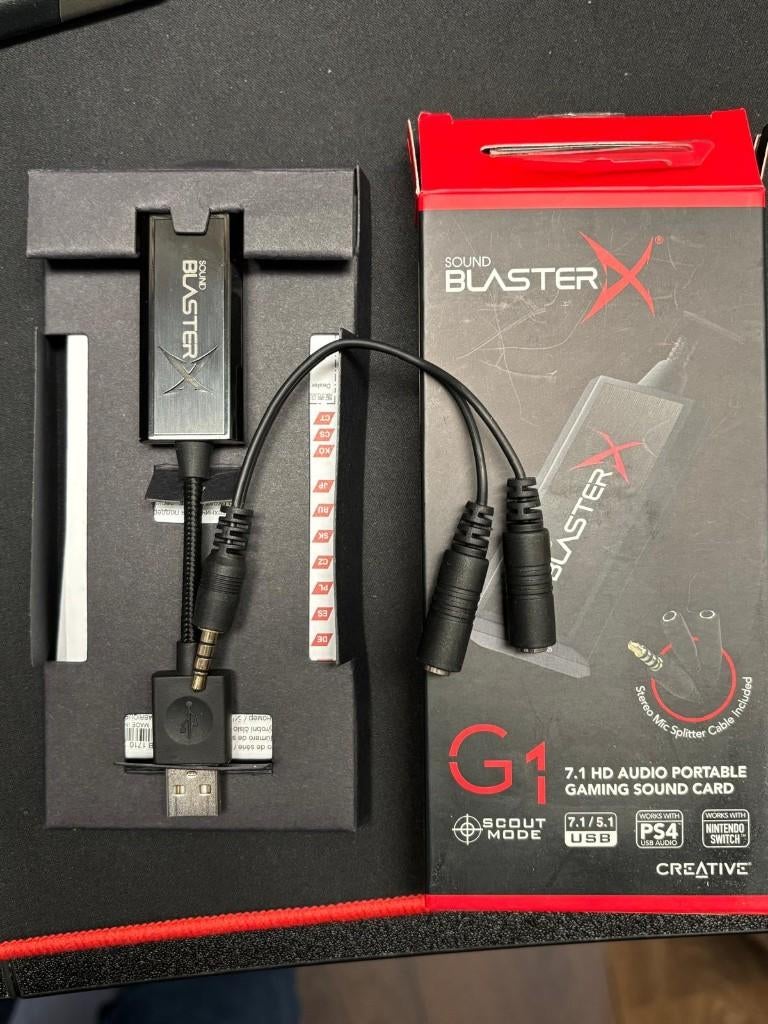 Creative Sound BlasterX G1, Ophalen of Verzenden, Zo goed als nieuw, Extern, Creative Soundblaster