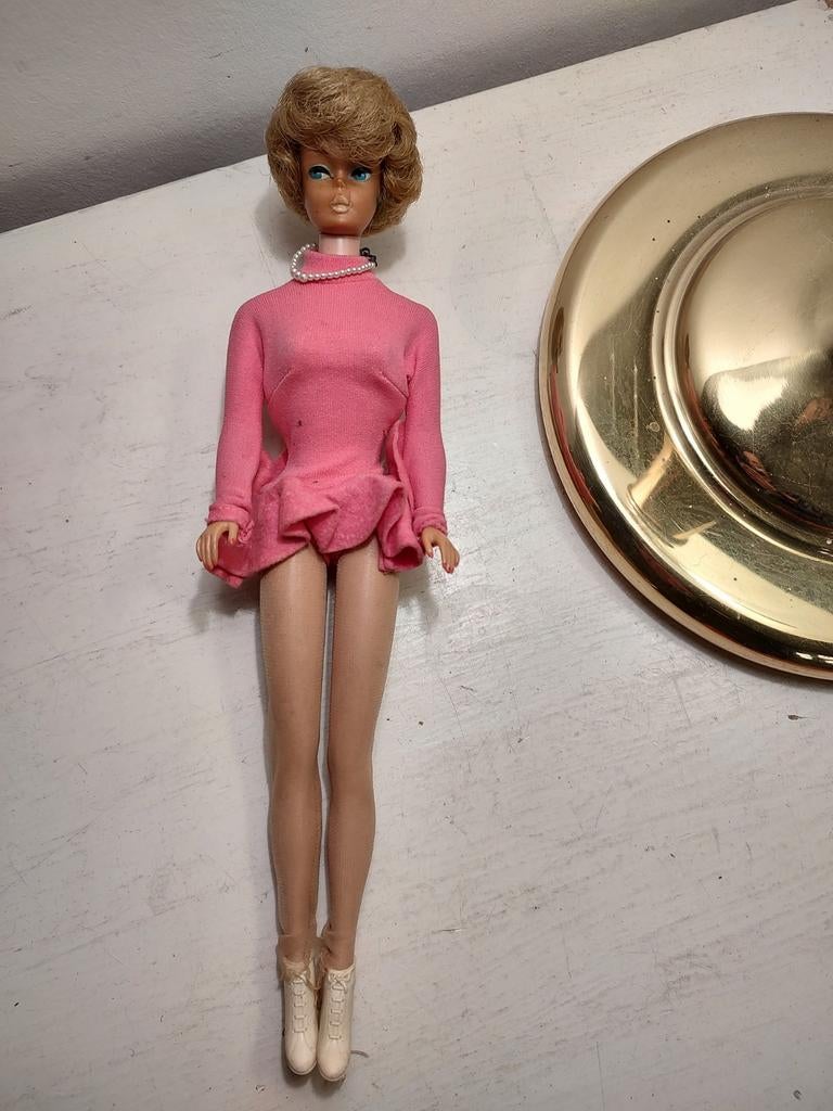 Vintage midge bubble cut, Verzamelen, Poppen, Ophalen of Verzenden, Zo goed als nieuw, Pop