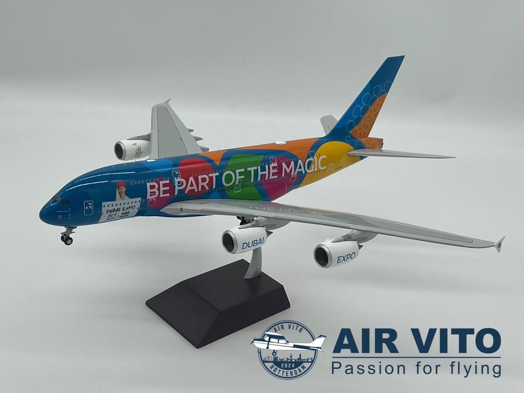Emirates expo 2022 airbus a380 gemini200 diecast schaalmodel, B, Schaalmodel, Ophalen of Verzenden, C