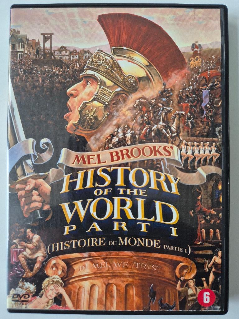 Mel Brooks - History of the World Part 1, Alle leeftijden, Ophalen of Verzenden, Zo goed als nieuw, Actiekomedie