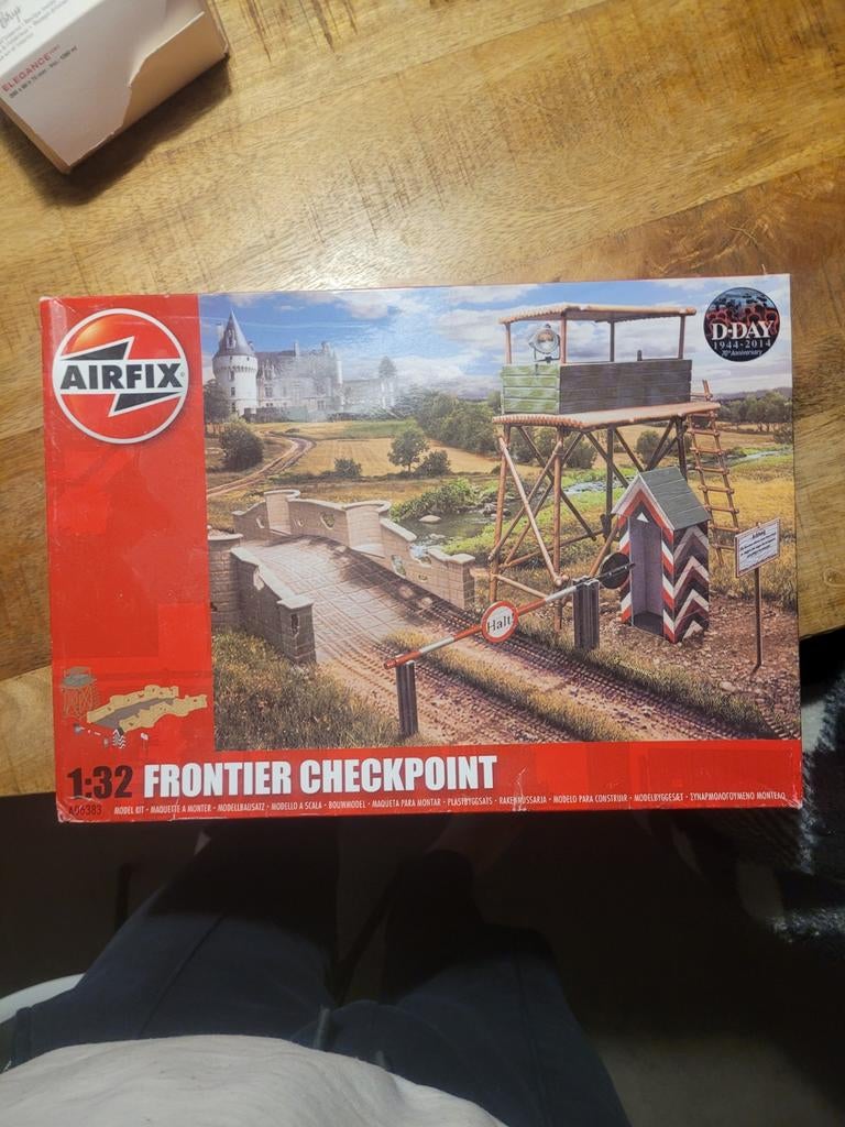 Airfix frontier checkpoint 1:32, Hobby en Vrije tijd, Modelbouw | Figuren en Diorama's, Ophalen of Verzenden, Nieuw, Groter dan 1:35