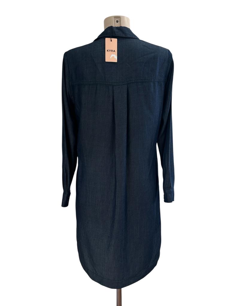 Kyra jurk NIEUW M, Kleding | Dames, Jurken, Blauw, Nieuw, Ophalen of Verzenden, Knielengte