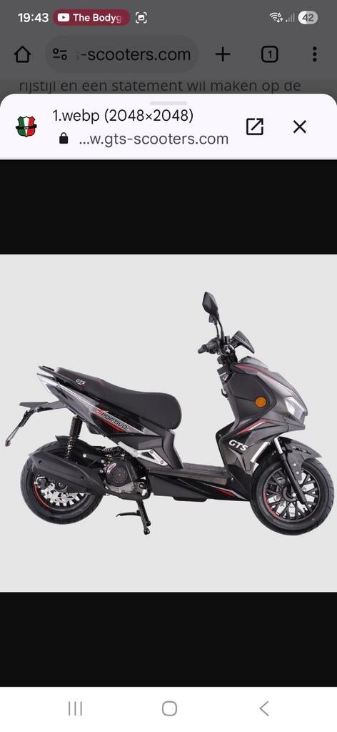 Gts, Fietsen en Brommers, Snorfietsen en Snorscooters, Ophalen of Verzenden, Benzine, Overige merken