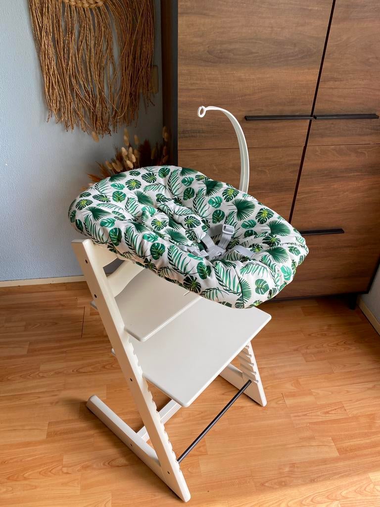 Botanische hoes met dikke vulling voor Newborn stokke, Ophalen of Verzenden, Nieuw, Meegroeistoel, Stoelverkleiner