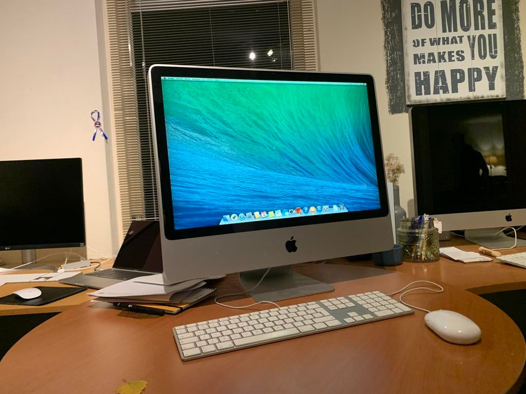 iMac 24 inch (begin 2009) 2.66 GHz Core2Duo/4Gb/460Gb, Ophalen, Gebruikt, 2 tot 3 Ghz, HDD