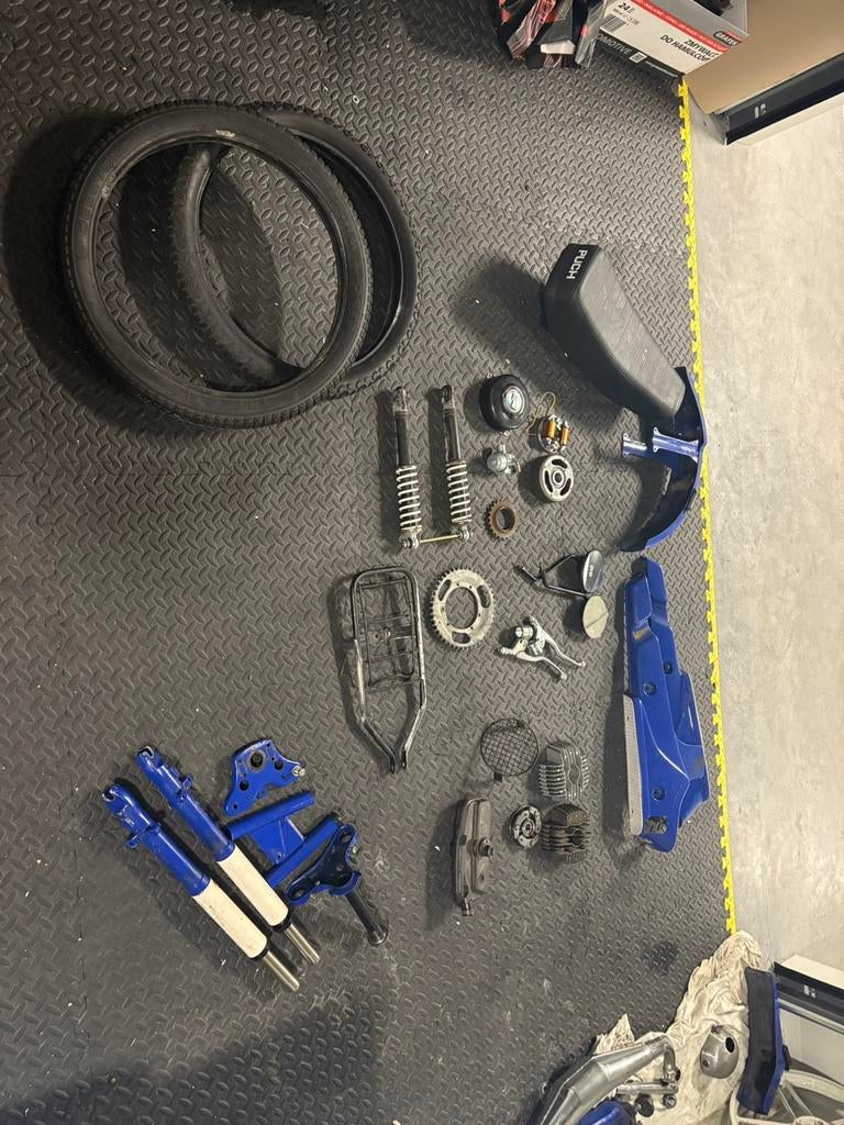 Partij puch onderdelen, Ophalen of Verzenden, Gebruikt, Overige typen