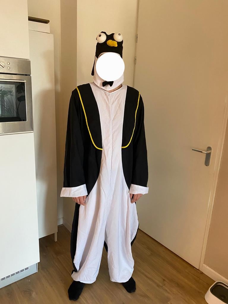 Pinguïn pak - Carnaval, feest - Maat M, Ophalen, Carnaval, Maat 48/50 (M), Kleding