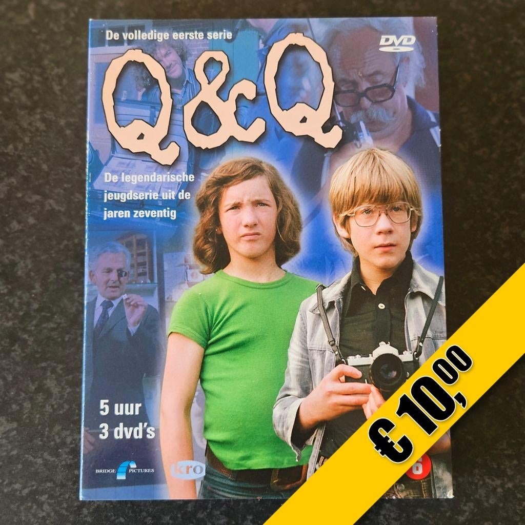 DVD - Q & Q seizoen 1, Avontuur, Gebruikt, Verzenden, Vanaf 6 jaar