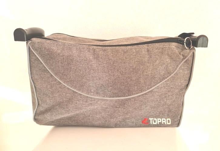 Topro Olympos rollatortas kleur grijs maat S in mooie staat, Diversen, Rollators, Ophalen, Lichtgewicht, Zo goed als nieuw